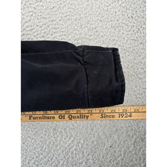 Wrangler Blanket Lined Jacket Mens Large Distressed Black Workwear - Picture 10 of 16